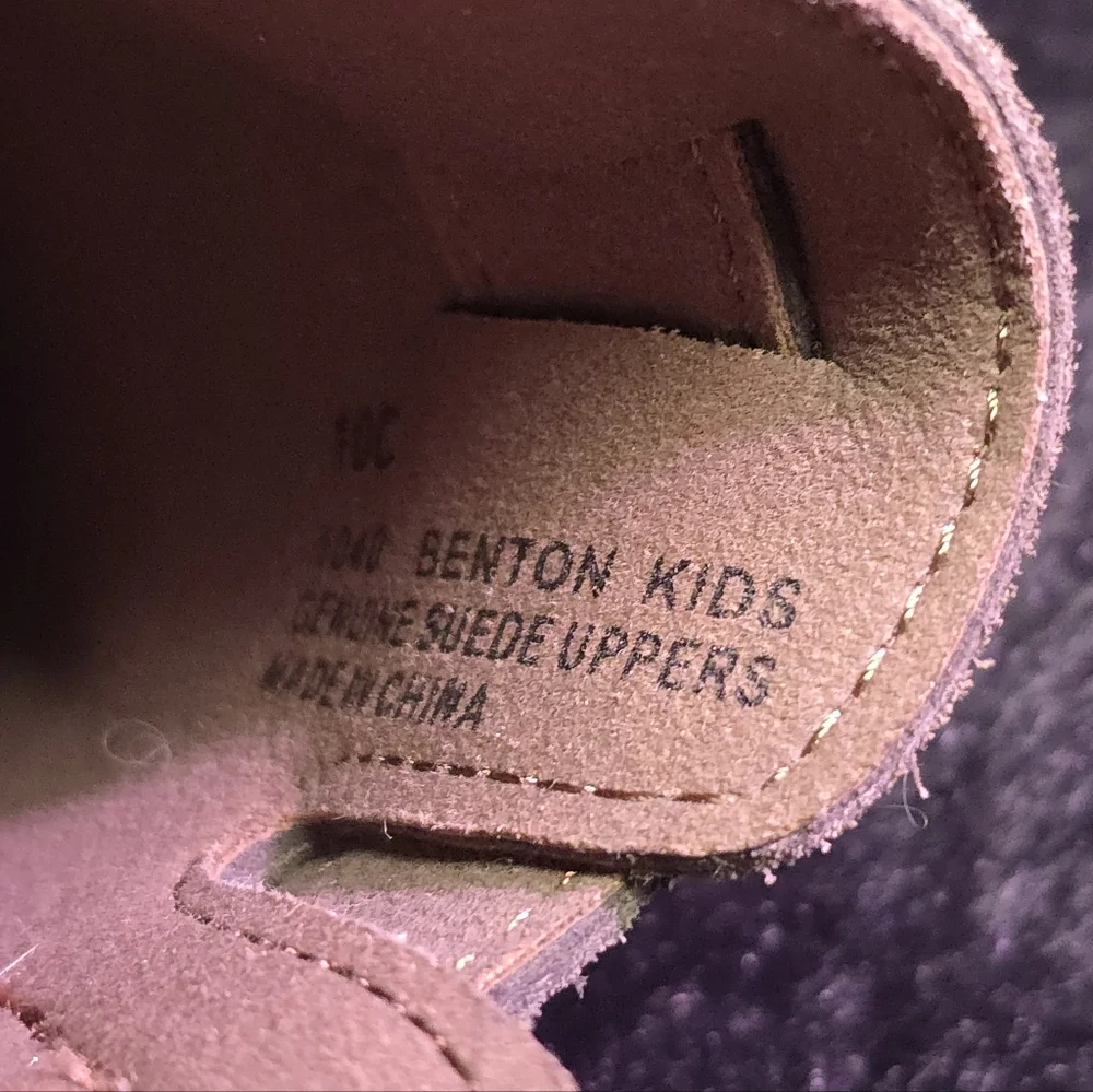 Kids Project Cloud Brown Suede Slingback Clogs